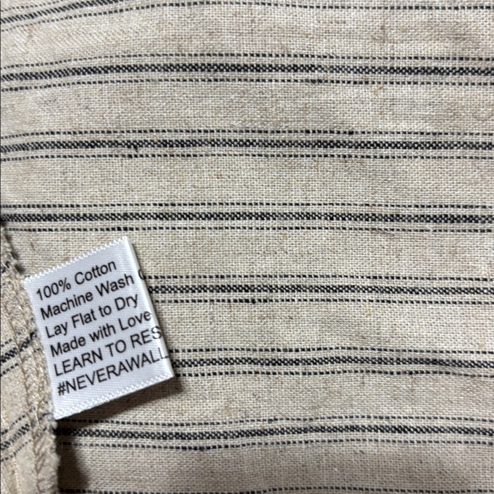 Never A Wallflower prairie midi August strip 100% cotton skirt. NWOT - Picture 7 of 7